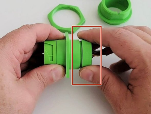 Fixation de la cartouche